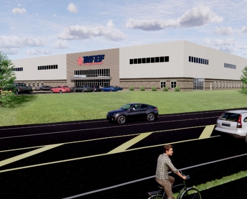 Unified2 Global Packaging warehouse and manufacturing buildings